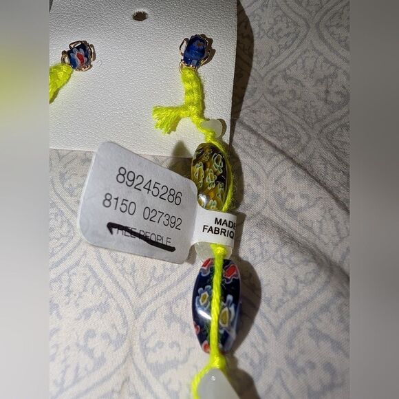 NWT Free People x‎ Ariana Ost Voyage Dangle Earrings - Picture 4 of 4